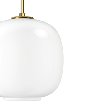 VL45 RADIOHUS - Opal glass pendant lamp by Louis Poulsen - view 3